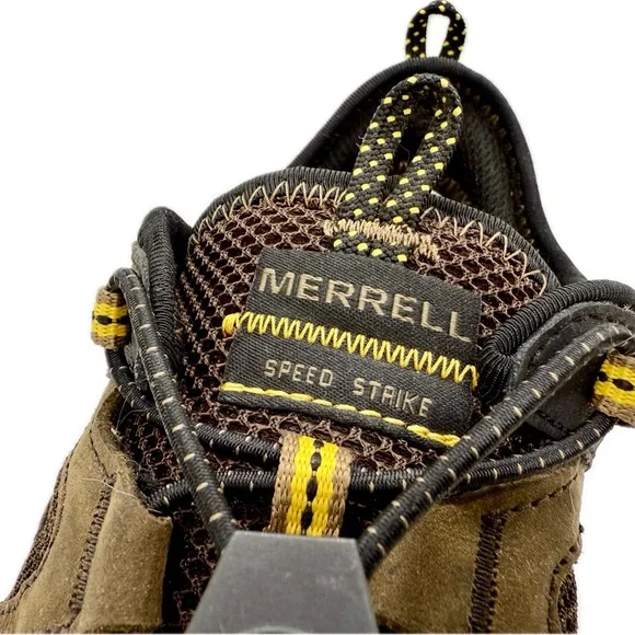 Merrell Men's Speed Strike Leather Sieve Water Shoe Earth - J135165 - Picture 3 of 8
